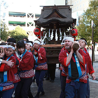 松本本町商店街の祭り